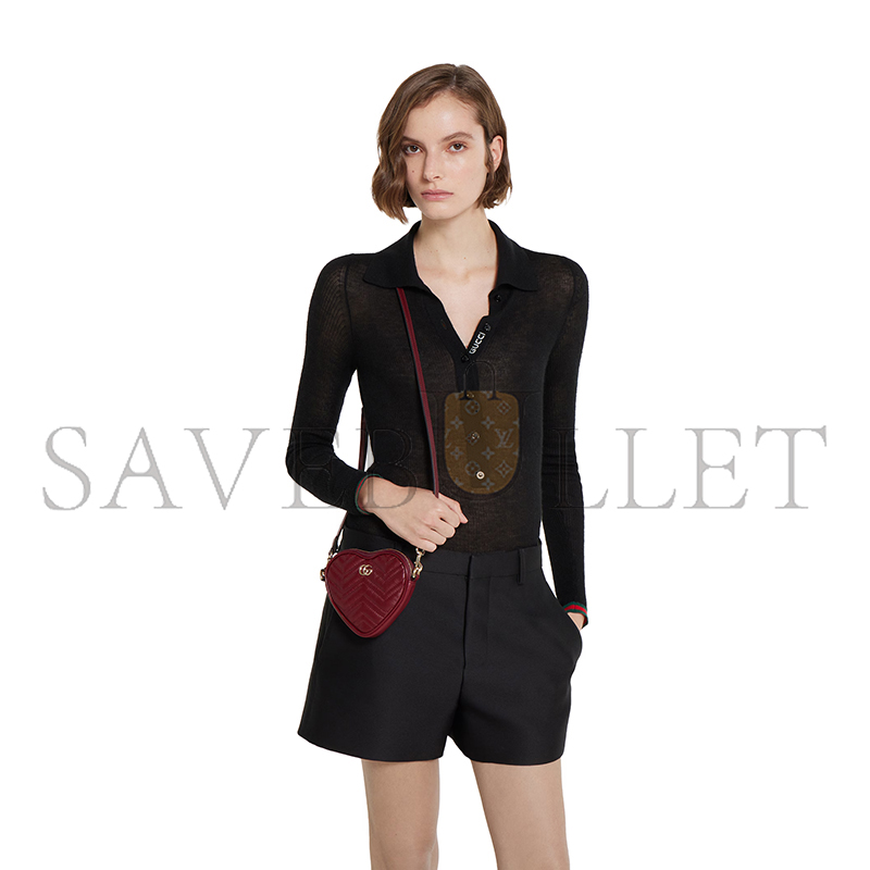 G*u*i gg marmont mini bag 837753 (13.5*11.5*2.5cm)